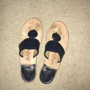 Size 9 Navy Blue Jack Rogers gently used